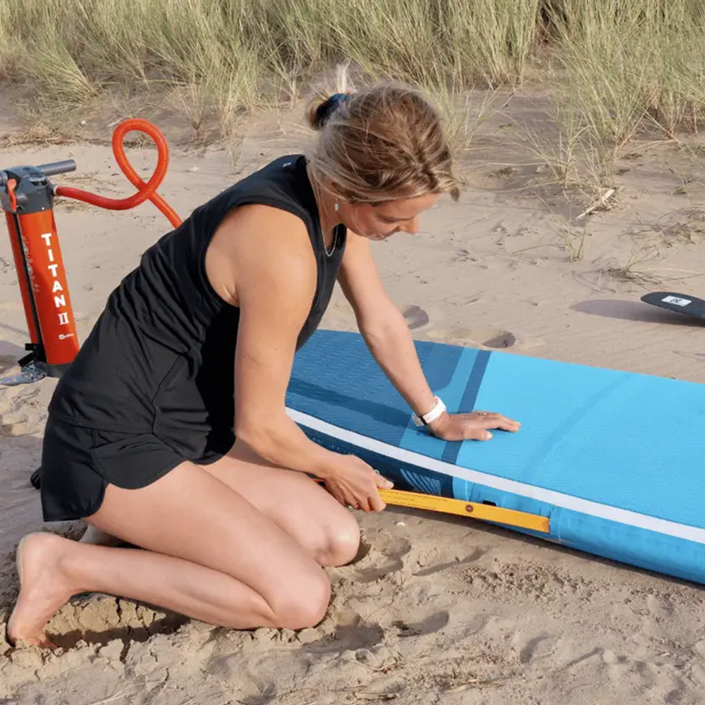 2026 Red Paddle Co 10'2'' Ride MSL Stand Up Paddle Board, Bag & Pump 001-001-001-0109 - Blue